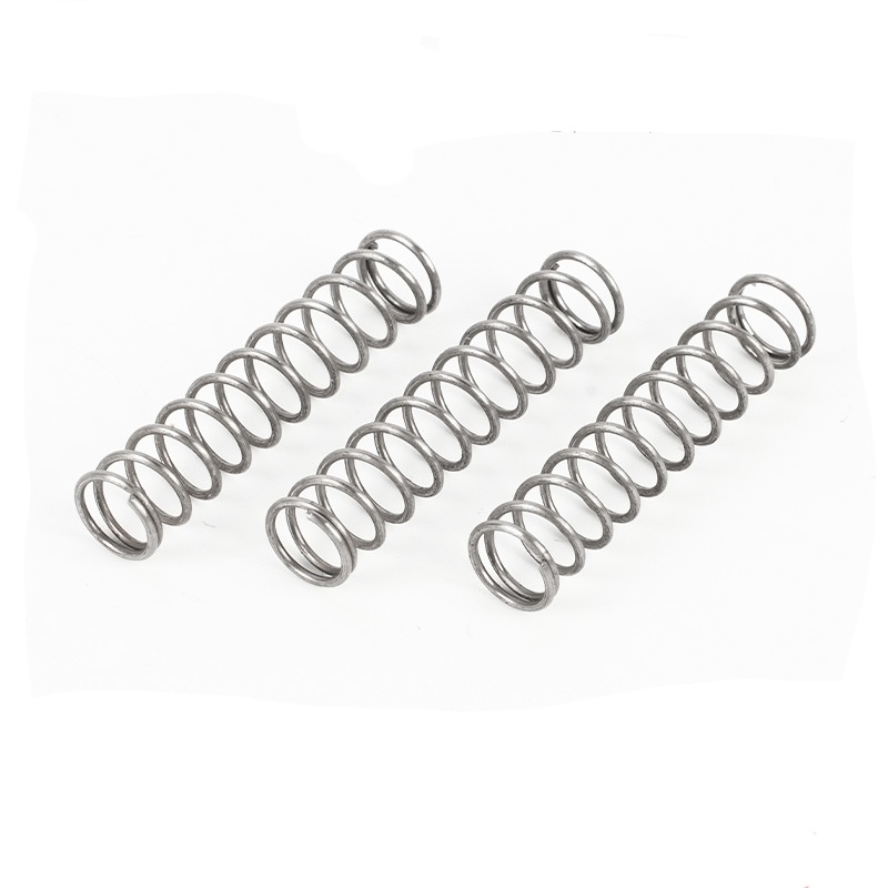 Adaptively suspaudimo suspaudimo spyruoklė