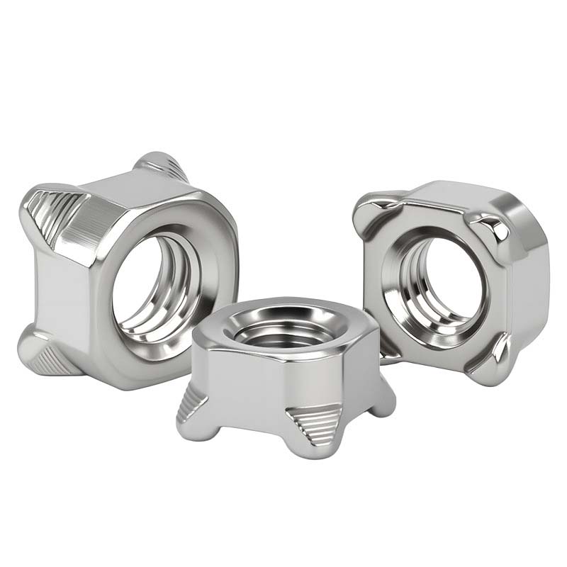 8 klasės suvirinimo kvadratinės veržlės su 1D tipu