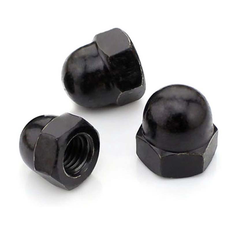 Didelio stiprumo kupolo formos veržlės