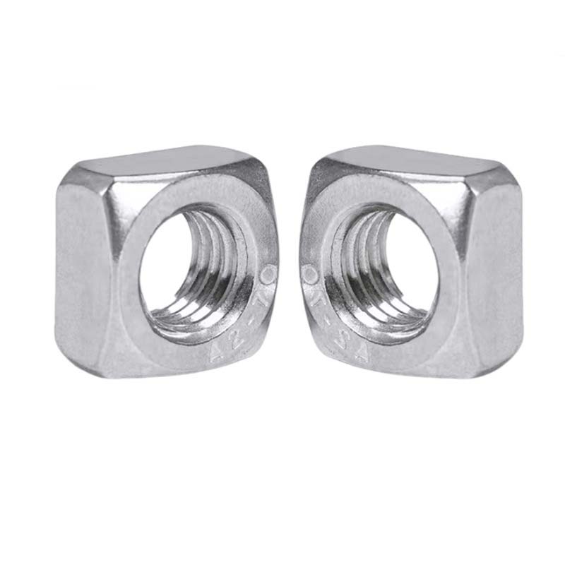 Didelio stiprumo kvadratiniai veržlės