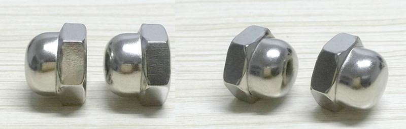 domed cap nuts