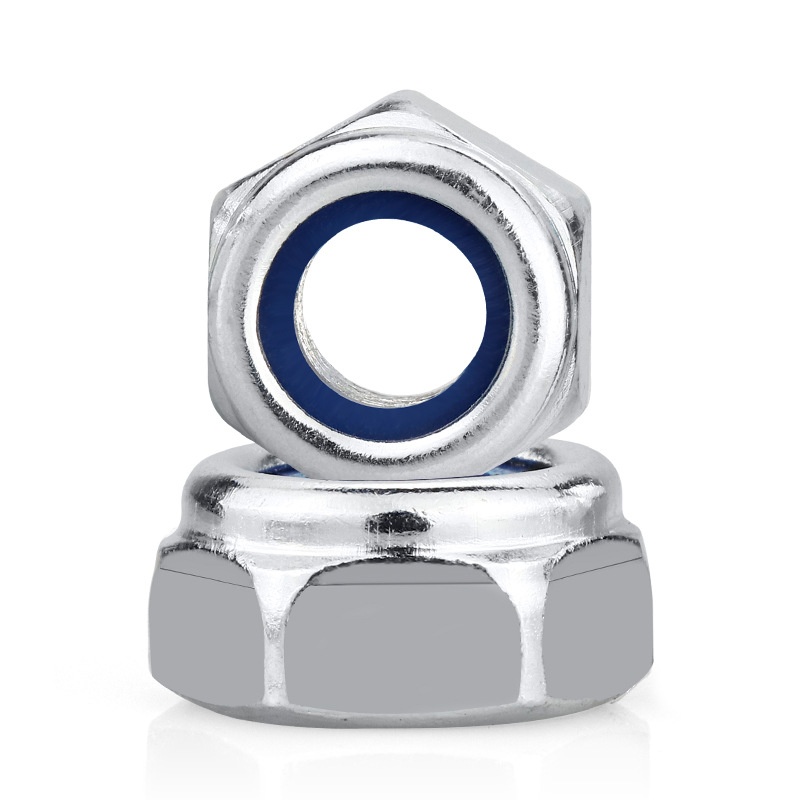 Fiksavimo veržlės su poliamido įdėklu