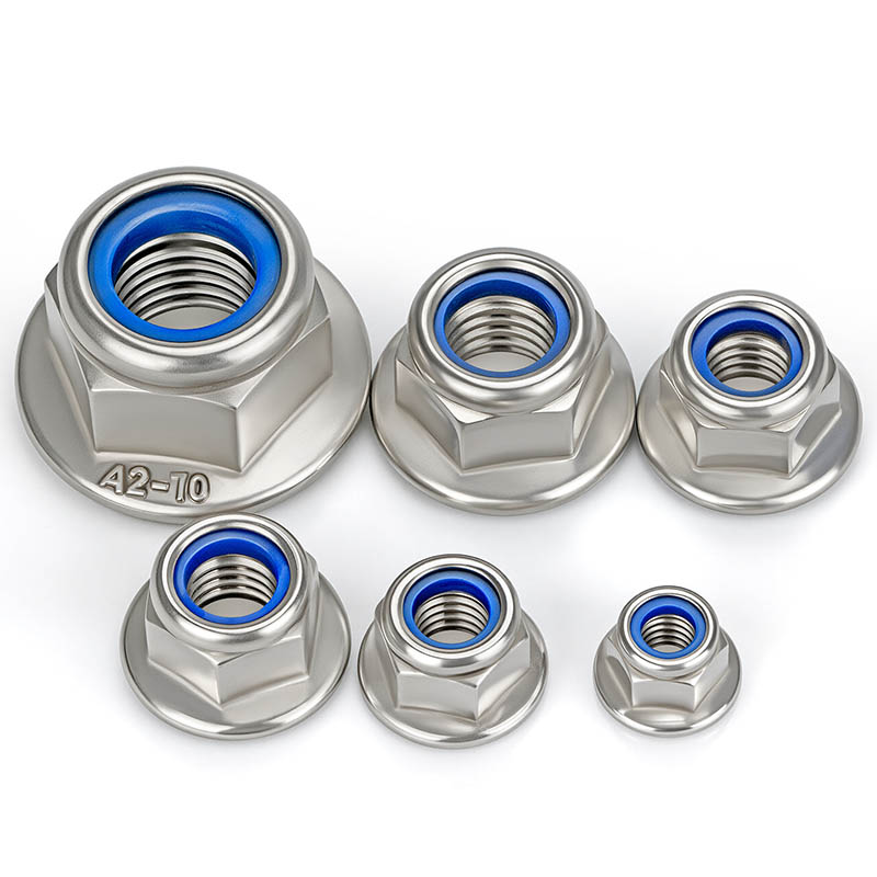 Nailono fiksavimo veržlė su flanšu