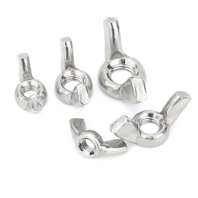 Rūdims atsparios sparnuotos veržlės